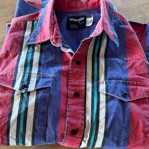 Wrangler Red and Blue Brush-popper